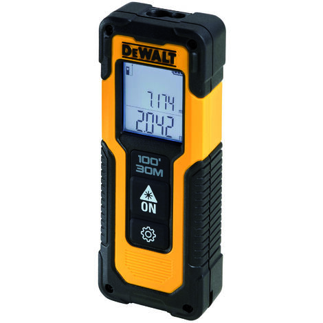 DeWalt RILEVATORE DI DISTANZE LASER DWHT77100-XJ mt. 30 (1/3)