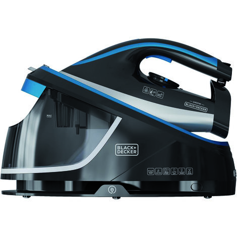 Black+Decker SISTEMA STIRANTE A CARICA CONTINUA BXSS2401E 2.400 W - 1,5 lt. Piastra in ceramica (1/3)