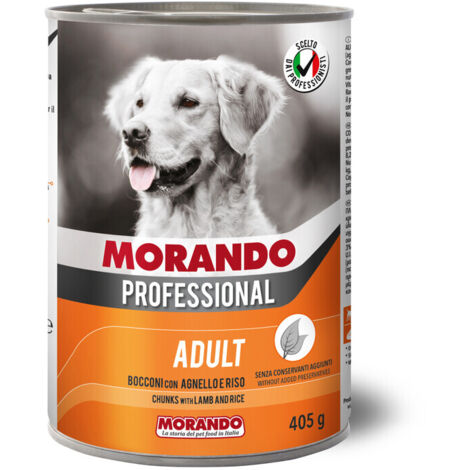 CIBO CANE MORANDO LATT  405 G BOCCONI AGNEL RIS0- 24,0 pz