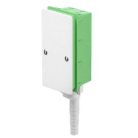 SIFONE A SECCO SCARICO CONDENSA DA INCASSO A MURO CON ATTACCO PORTAGOMMA MODELLO PITAGORA - CON ATTACO SCARICO PORTAGOMMA - Ø16-18-20MM  - BON