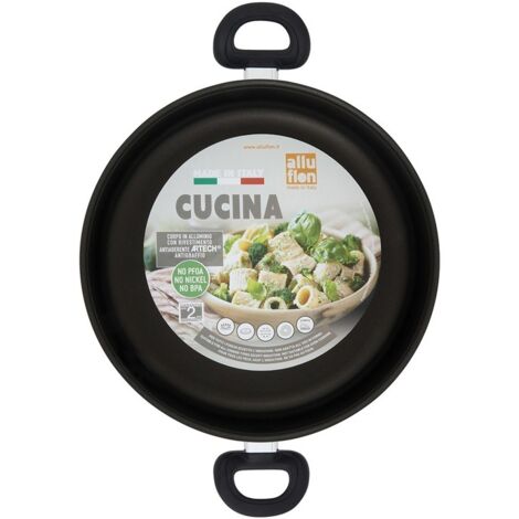 TEGAME ANTIADERENTE CUCINA Ø cm. 24  - ALLUFLON (1/4)