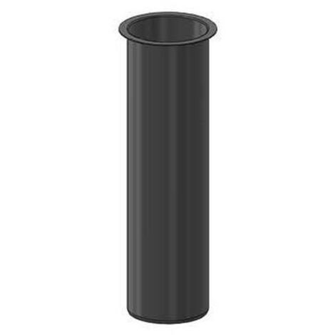 TUBO CON BATTENTE IN OTTONE- D. 32 cm 30 Nero opaco- GHIDI- pezzi 1 (1/2)