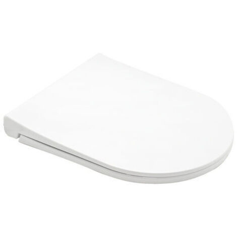 SEDILE WC UNIVERSALE SOFT-CLOSING CAPRI- Bianco- CW- pezzi 1