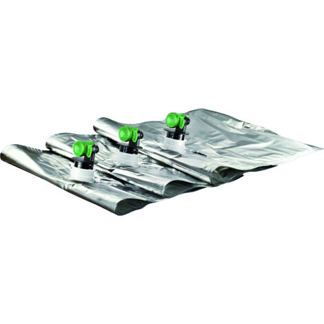 SACCA PER SCATOLA ''BAG IN BOX'' con tappo verde, lt. 3