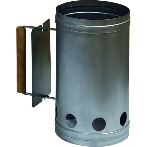CIMINIERA DI ACCENSIONE PER CARBONE cm. ø 17x28h