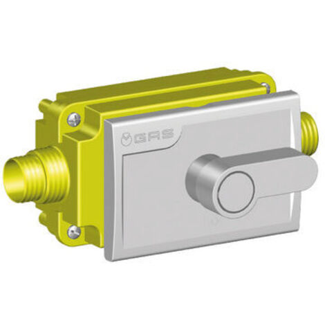 VALVOLA INTERCETTAZIONE GAS DA INCASSO LEVA ESTERNA- DN15 TC 3/4- TECO- pezzi 1