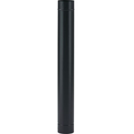 TUBO PORCELLANATO D 12 X H 100CM NERO OPACO CLASSIC- 12,0 pz