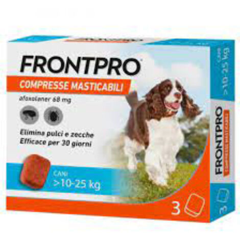 FRONTPRO COMPRESSA MASTICABILE CANI 10-25 KG 3 PZ- 1,0 pz
