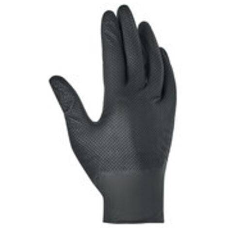 U-POWER GUANTI ONE SHOT NITRILE NERO TG XL 50 PZ- 1,0 confezione