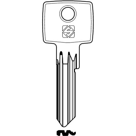 Silca CHIAVE ASC IE39 (G. VAE 0) ISEO 20.00 pz