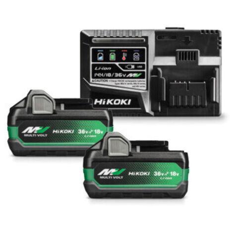 HIKOKI PACK BATTERIA UC18YSL3WHZ MULTIVOLT+CARIC- 1,0 pz