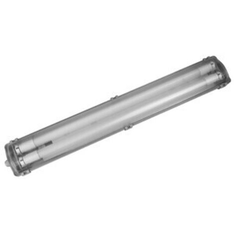 REGLETTE PORTATUBO DOPPIO IP65 60 CM- 1,0 pz