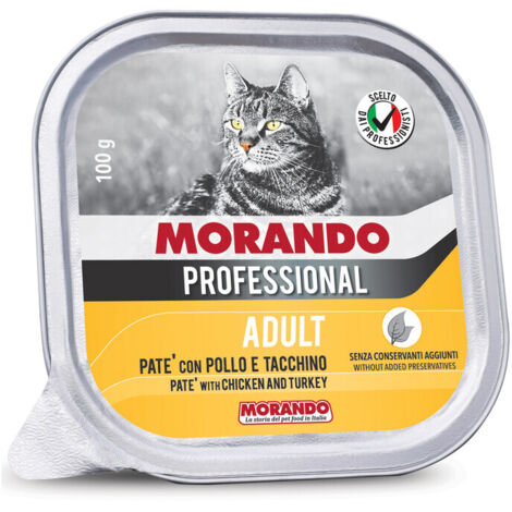 CIBO GATTO MORANDO VSC 100 G PATE POLLO TACCHIN- 32,0 pz