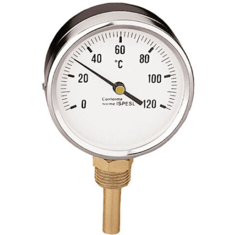 Termometro A Clip Per Tubo Dell'acqua Calda, Da 0 A 120 &deg;C, 63