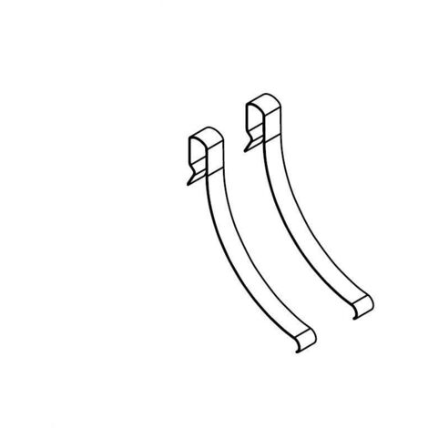 2 Pezzi Molle Di Trazione Doppio Gancio A Molla,MoreChioce Molle Di Compressione In Acciaio Inossidabile Gancio A Molla Accessori Per Tubi Di Scarico Per Moto, Argento 65 Mm - Foto 5