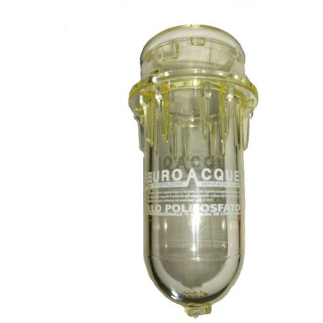 Bicchiere di ricambio filtro dosatore polifosfati per click001 Euroacque