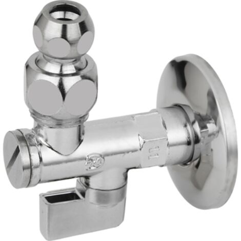 RUBINETTO SOTTOLAVABO COMPACT A SFERA CON FILTRO A SNODO 1/2x10 DN 8/PN 10 BUGATTI (1/2)
