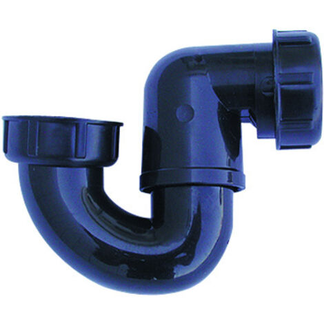LASCO 885774 Prolunga Tubolare in plastica con Dado e rondella, Bianco, 1 confezione
