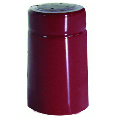 CAPSULA TERMORETRAIBILE PVC D 31X55 ROSSO 100 PZ- 1,0 confezione