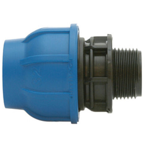 Raccordo Scanalato In Plastica Ribimex PRRAC2X51 – Diametro 2" (50 Mm), Colore Nero. Made In Italy.