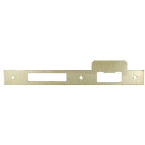 ISEO 032.011 CONTROPIASTRA SERRATURA 200N OTTONAT- ISEO SERRATURE- 5,0 pz