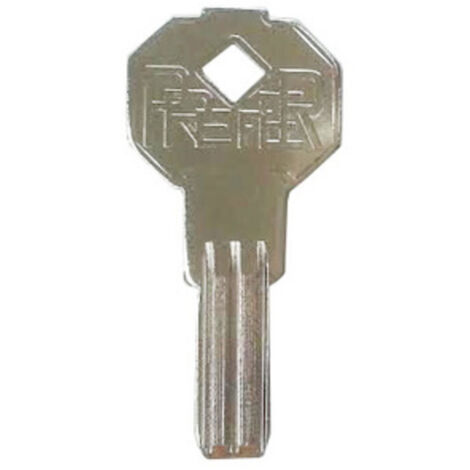 PREFER CHIAVE GREZZA P.E. PER LUCCHETTO A CAMPANA- 5,0 pz