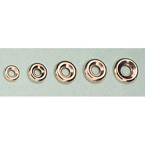 ORLI SOTTOVITE ACCIAIO NICHELATO 14 MM- 10,0 centinaia
