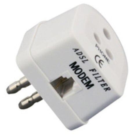 FILTRO ADSL + PRESA MODULARE- 10,0 pz