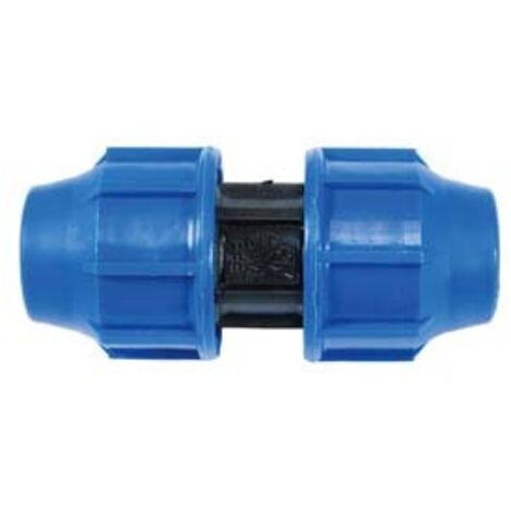 RACCORDO A COMPRESSIONE MANICOTTO PN16- - ø mm.20x20 - 20 pezzi
