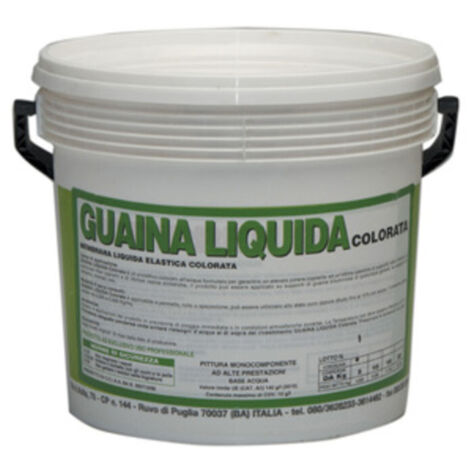 GUAINA LIQUIDA RESINOSA BIANCO  5 KG- 1,0 pz