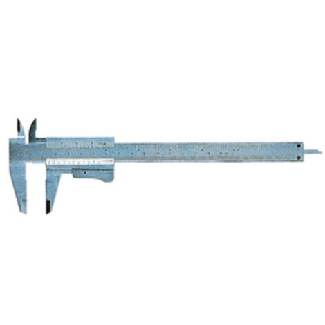 CALIBRO ACCIAIO C/BLOCC LETTURA 0/150 MM 81660- 1,0 pz