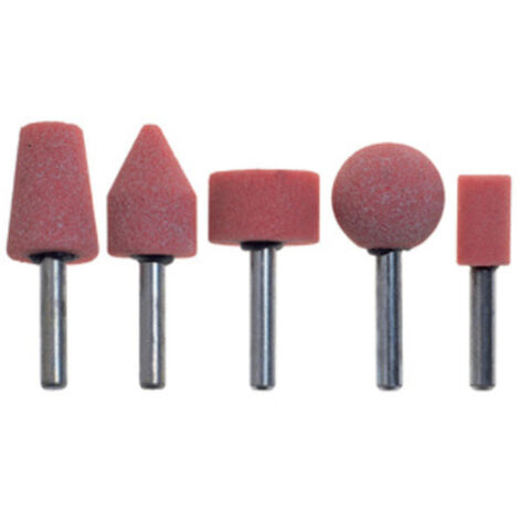 POGGI 399.00 MOLE ABRASIVE CONF 5 PZ GAMBO D 6 MM- POGGI- 1,0 confezione