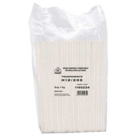 COLLA A CALDO MAESTRI P/PISTOLA D 12X200MM TRAS- 1,0 kg