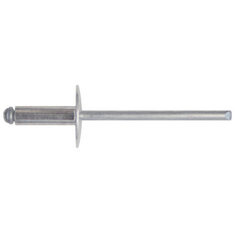 Friulsider RIVETTO A STRAPPO IN ALLUMINIO A TESTA LARGA 500pz. mm.4,8x20