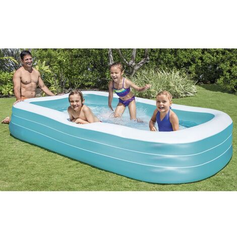 PISCINA GONFIABILE FUORITERRA 4 SEDILI 229X229X66CM CON 2 PORTABICCHIERI