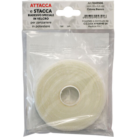 20 Fascette In Velcro Per Cavi - 20cm X 20mm, Rosso Fluo - Foto 2