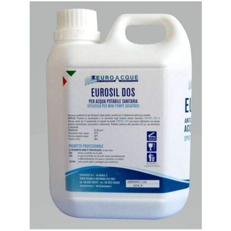 Anticorrosivo eurosil 18/1 tanica 1 kg polifosfato liquido Euroacque