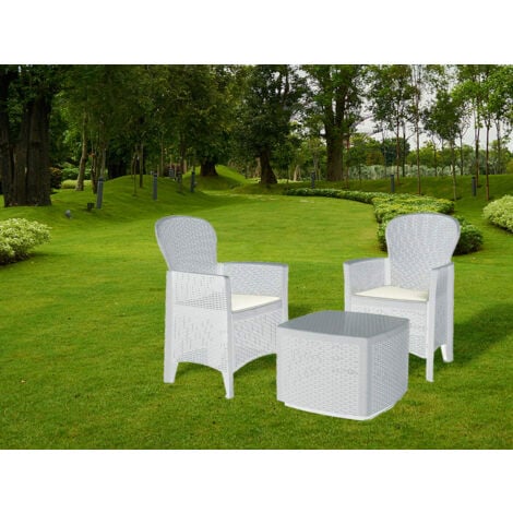 SET DA GIARDINO TREE col. Bianco IDROWEB