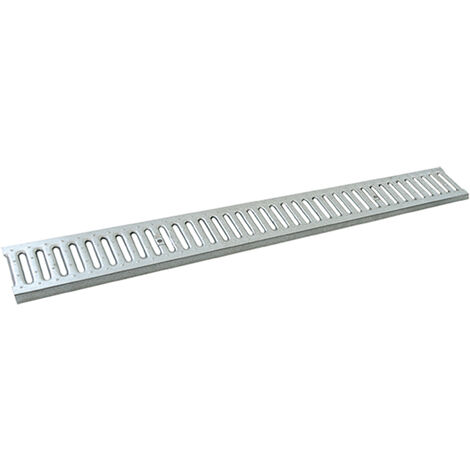 GRIGLIA ZINCATA PER CANALETTA 'NOR' A15 - cm 99,5 x 12,6 x H. 2,0