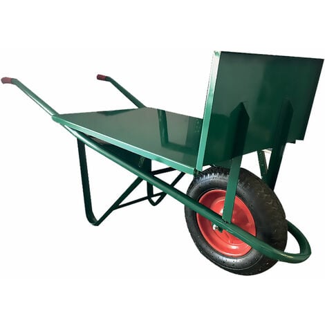 2 Ruote Pneumatiche Per Carriola - 3.50-8 Con Asse 155 Mm, Gomme Rinforzate