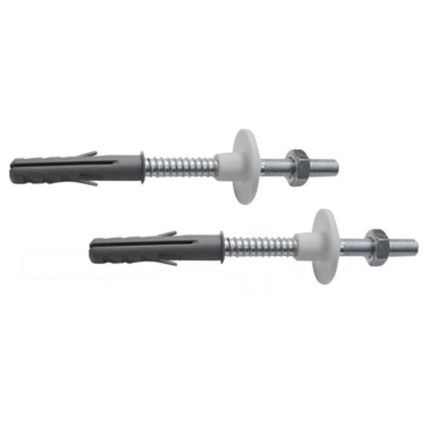 2 Fissaggi Per Sedile WC ALLIBERT - Viti 6x85 Mm - Testa Quadrata 10 Noyon Thiebault 86169740