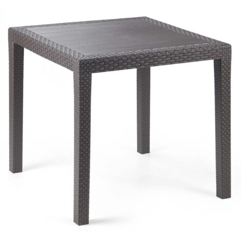 TAVOLO KING cm. 80x80x72 h col. Antracite