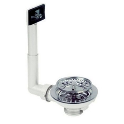 Piletta Basket Universale Acciaio Inox - Salva Spazio Con Troppo Pieno Rettangolare - Foto 8