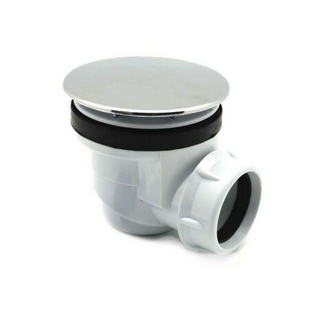 Piletta Sifonata Per Piatto Doccia - Foro 90 Mm, Con Griglia Cromata, Scarico Doccia - Foto 12