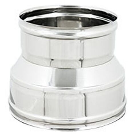MANICOTTO RIDOTTO FF PER CANNE FUMARIE INOX Diam. F 250-F 200 | Leroy