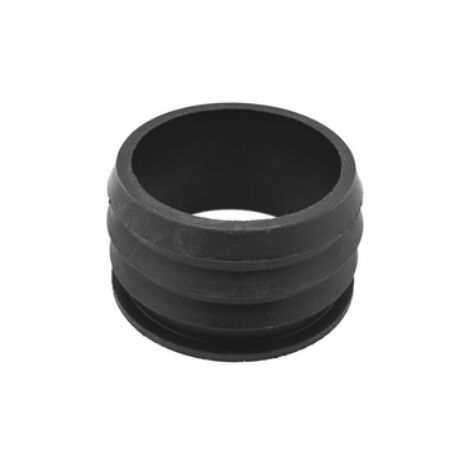 MORSETTO RIDUZIONE IN GOMMA NERA PER TUBO PVC Diam. F 90 mm / M 100 mm G.M.P (1/2)