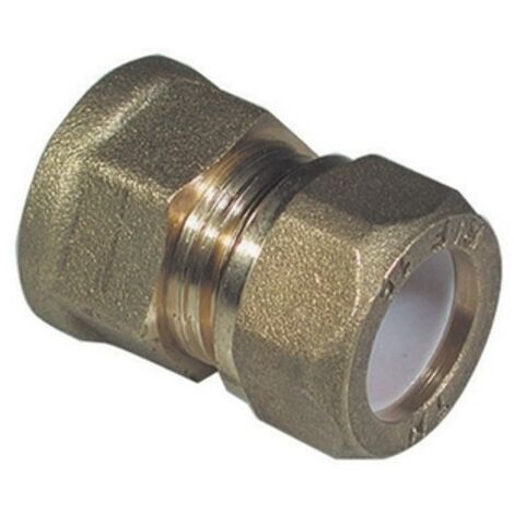 Giunto Bicono Ottone 15x21mm - Femmina Per Tubi Diametro 16mm, Pressione 5Bar - Foto 5