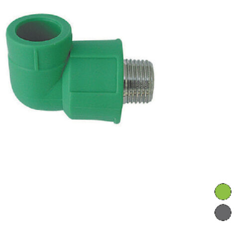 Gomito A 90° Filettato Maschio D32x3 X 1" FK9PGM332MP | Leroy Merlin - Foto 6