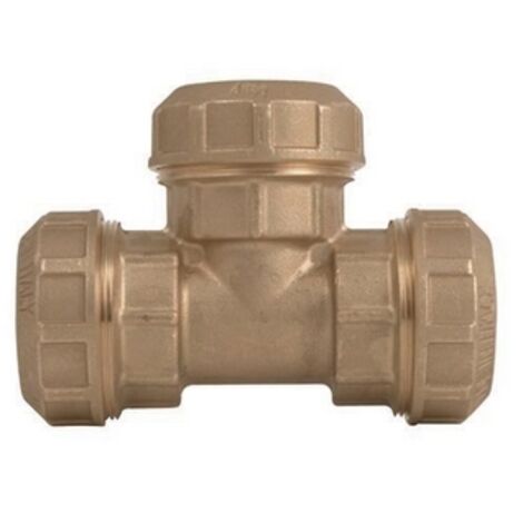 Raccordo A T In Ottone Femmina 3/4 X 3/4 X 3/4 – Acqua E Gas