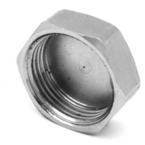 ABSOPRO 4 Prolunghe Per Valvola Pneumatici In Ottone Cromato Tono Argento - Estensori Filettati 27mm - 3